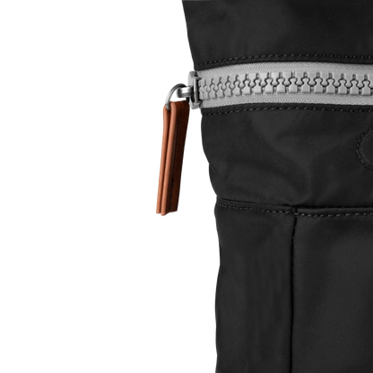 Canfield Roll Top Backpack in Black
