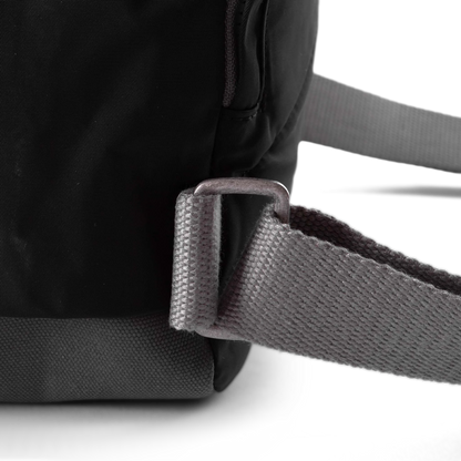 Canfield Roll Top Backpack in Black