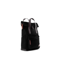 Canfield Roll Top Backpack in Black