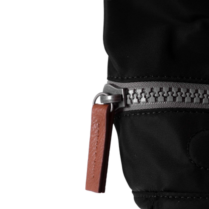 Canfield Roll Top Backpack in Black