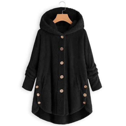 Women’s Cozy Teddy Hooded Coat