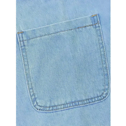 Emma Relaxed Denim-Look Dress