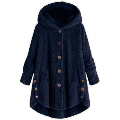 Women’s Cozy Teddy Hooded Coat