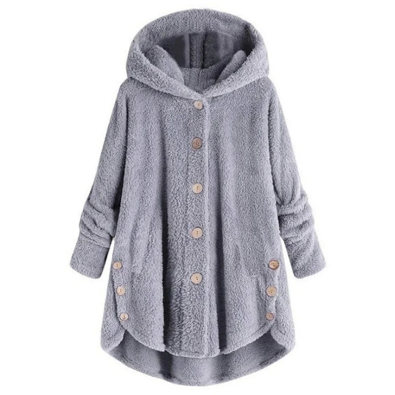 Women’s Cozy Teddy Hooded Coat