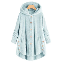 Women’s Cozy Teddy Hooded Coat