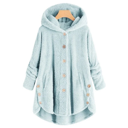 Women’s Cozy Teddy Hooded Coat