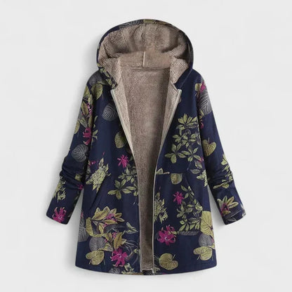Claudia | Botanical Hooded Parka