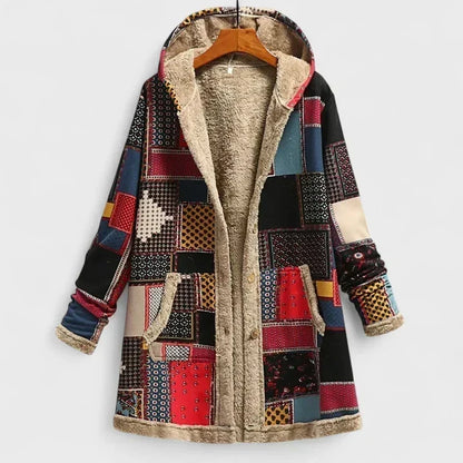 Claudia | Botanical Hooded Parka