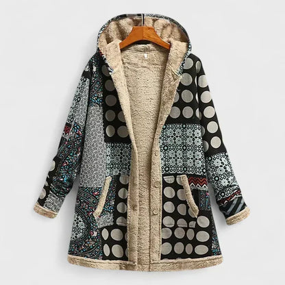 Claudia | Botanical Hooded Parka
