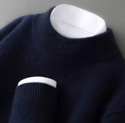 Harrison | Refined Mock-Neck Jumper