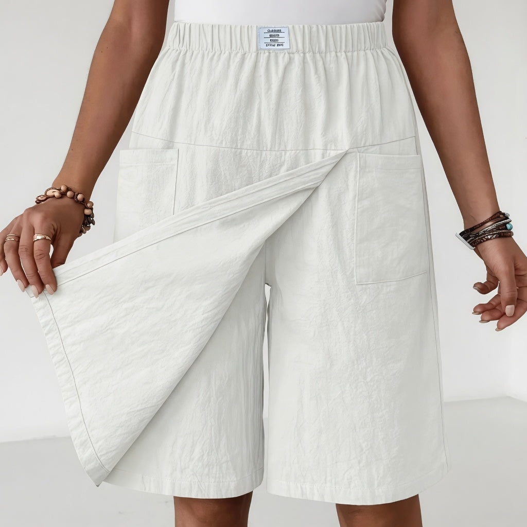 Libertine™ - Elastic-Waist Skort with Pockets for Active Freedom