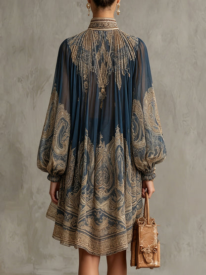Celestia | Imperial Silk Boho Dress