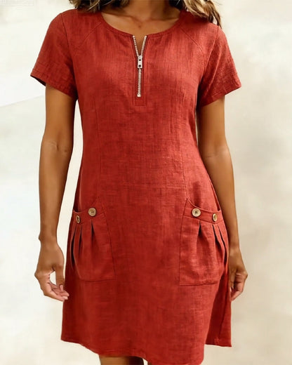 Lina Dress™ — Natural Everyday Elegance