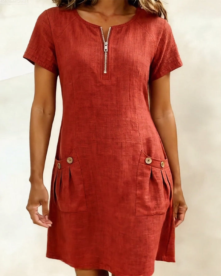 Lina Dress™ — Natural Everyday Elegance