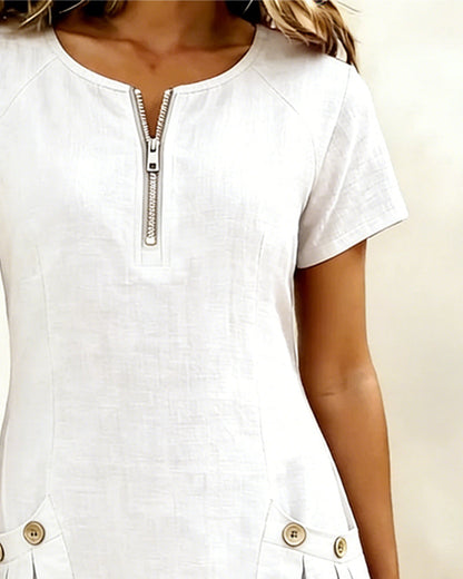 Lina Dress™ — Natural Everyday Elegance