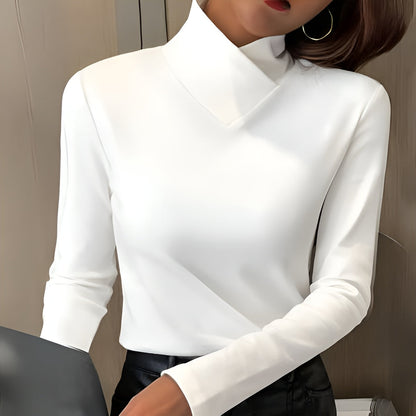 Corinna | Elegant High-Neck Top