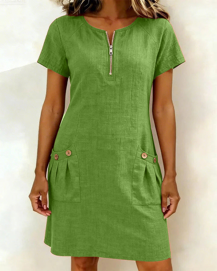 Lina Dress™ — Natural Everyday Elegance