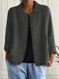 Zelina™ | Button-Down Blouse