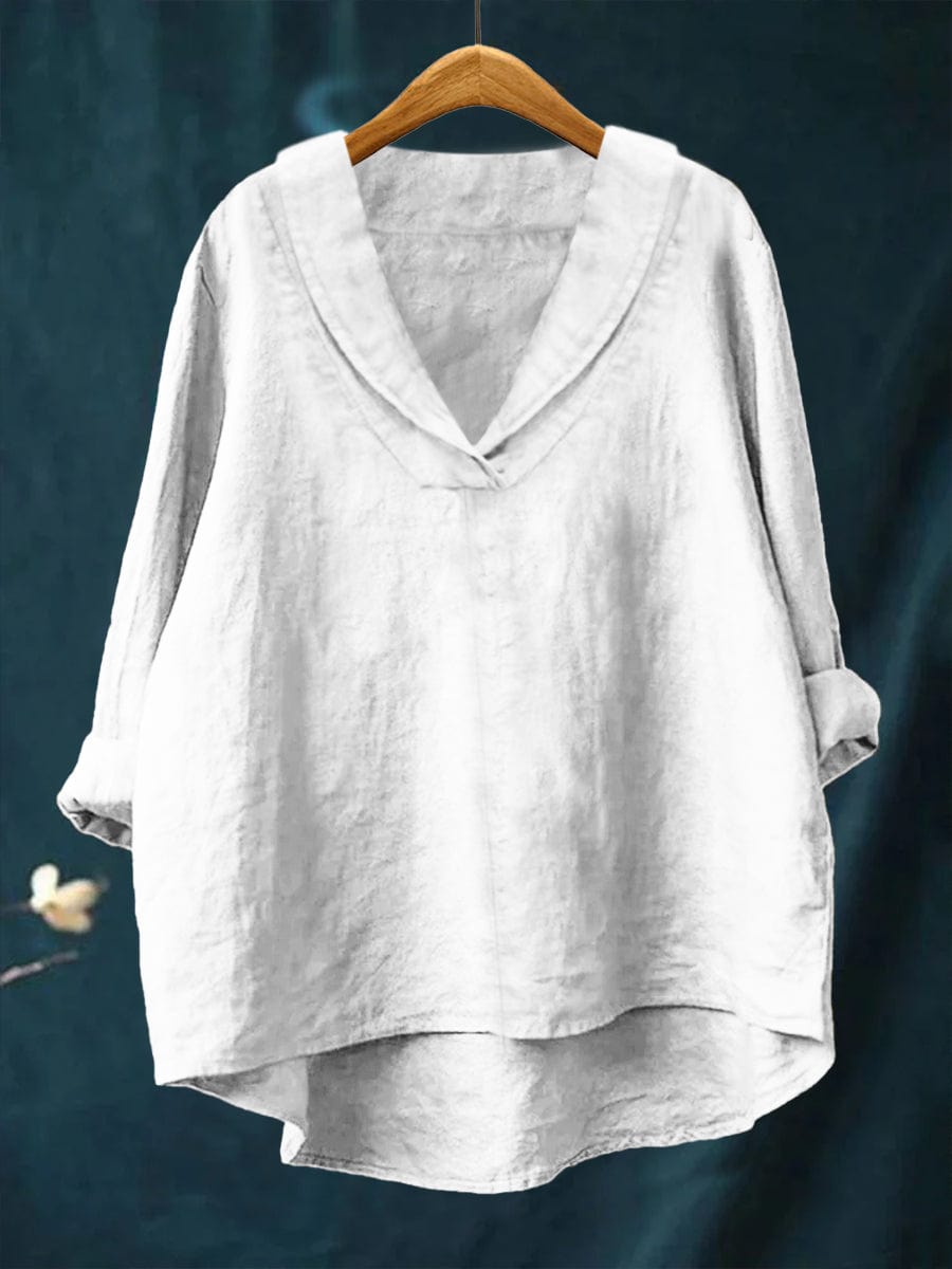 Hortense | Flowy V-Neck Blouse