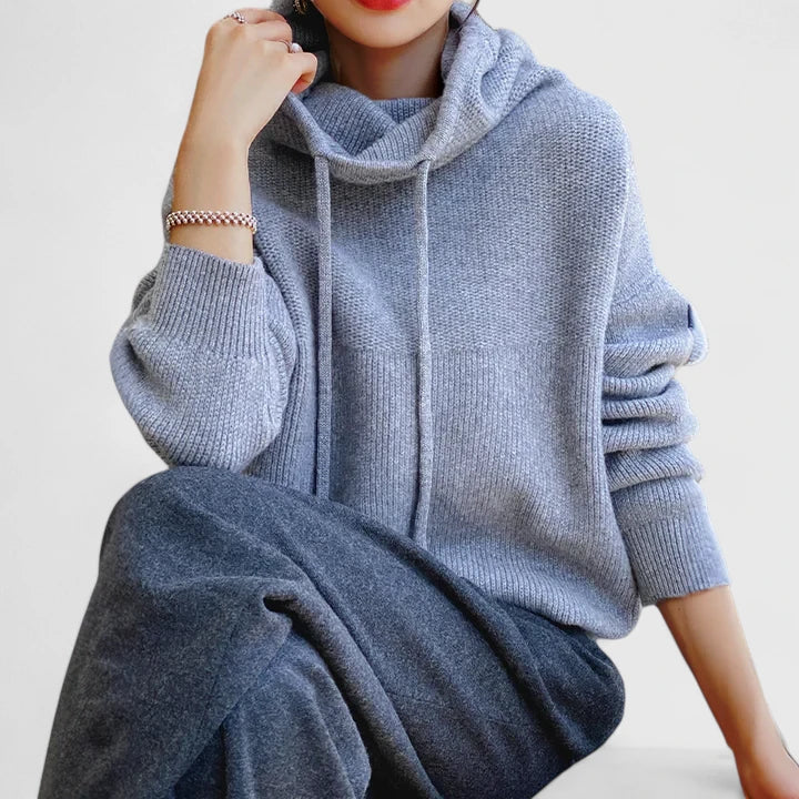 Celia | Cosy Cowl-Neck Hoodie
