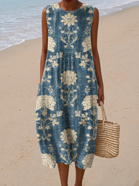 Belle™ Midi Boho Dress
