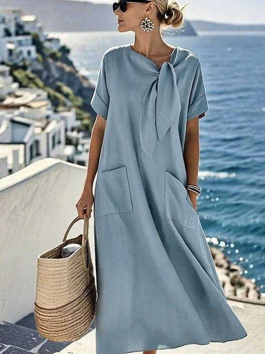 Mireille™ — Fluid cotton summer dress