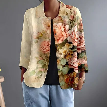 Faustina™ | Flowy Floral Blouse