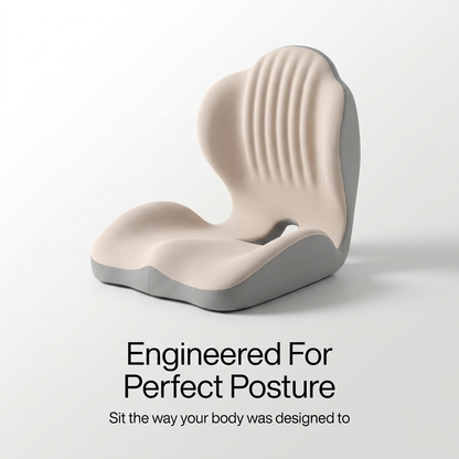 Ergonomic Back Support Seat Cushion