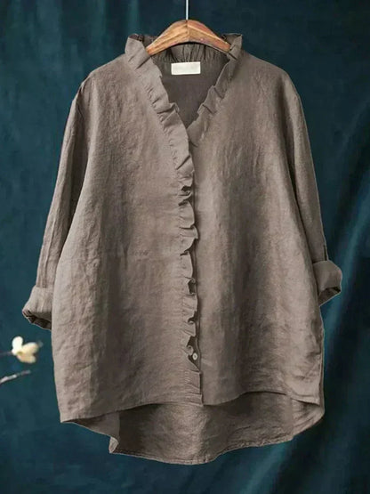 Celestine | Delicate Ruffle Blouse