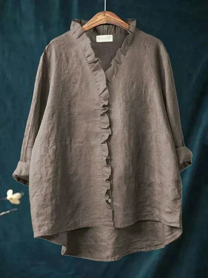 Celestine | Delicate Ruffle Blouse