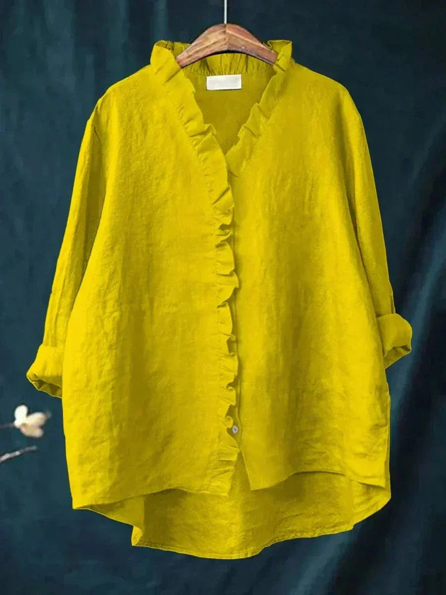 Celestine | Delicate Ruffle Blouse