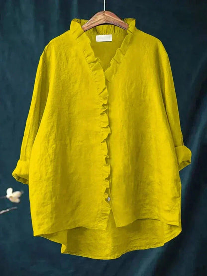 Celestine | Delicate Ruffle Blouse