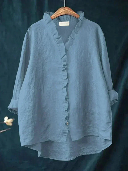 Celestine | Delicate Ruffle Blouse
