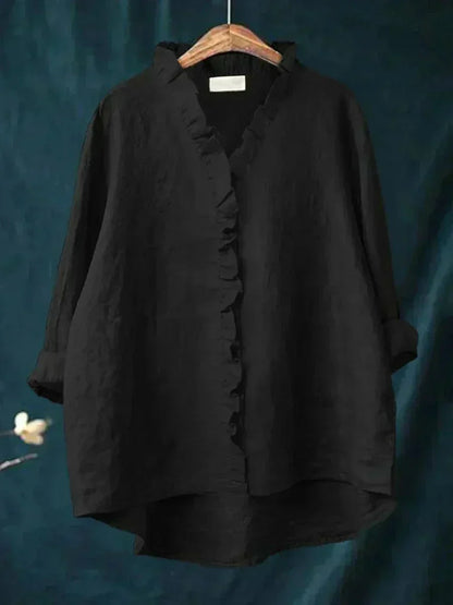 Celestine | Delicate Ruffle Blouse