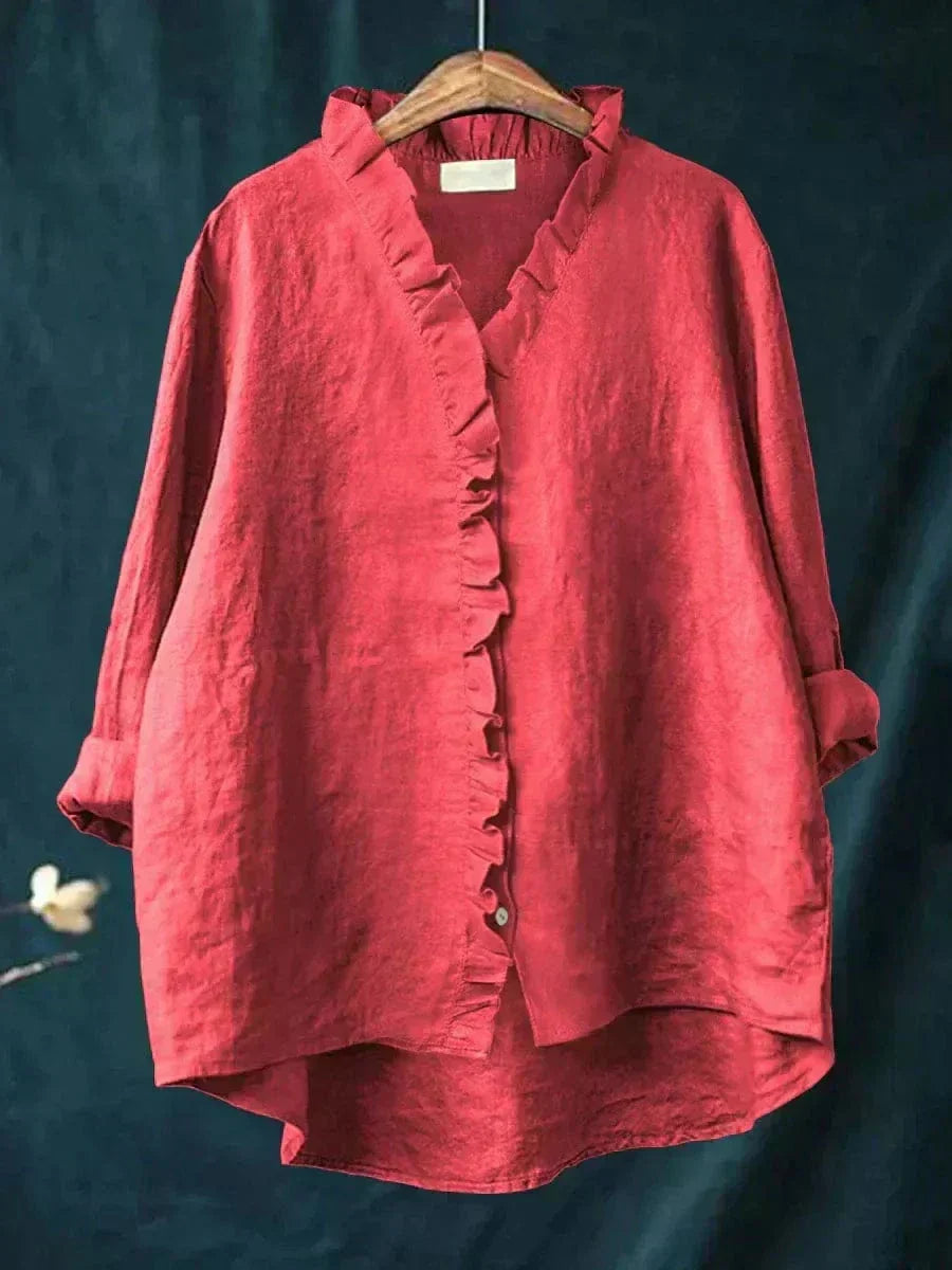 Celestine | Delicate Ruffle Blouse