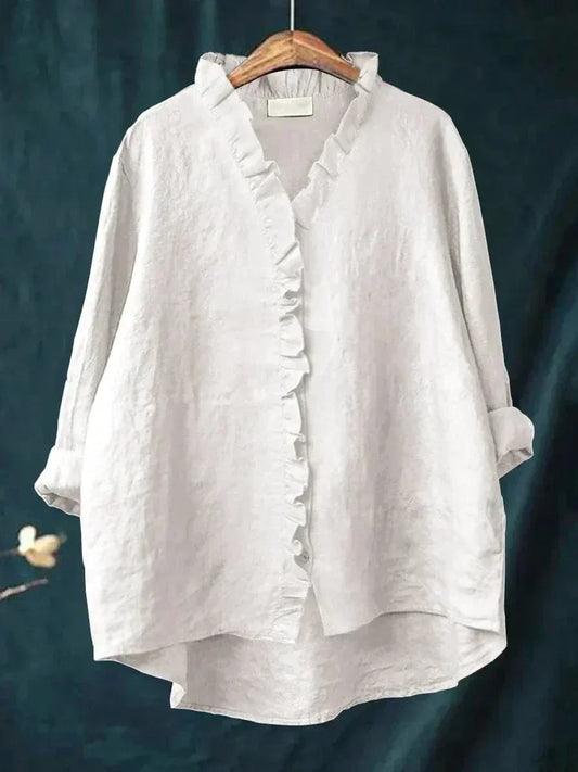 Celestine | Delicate Ruffle Blouse