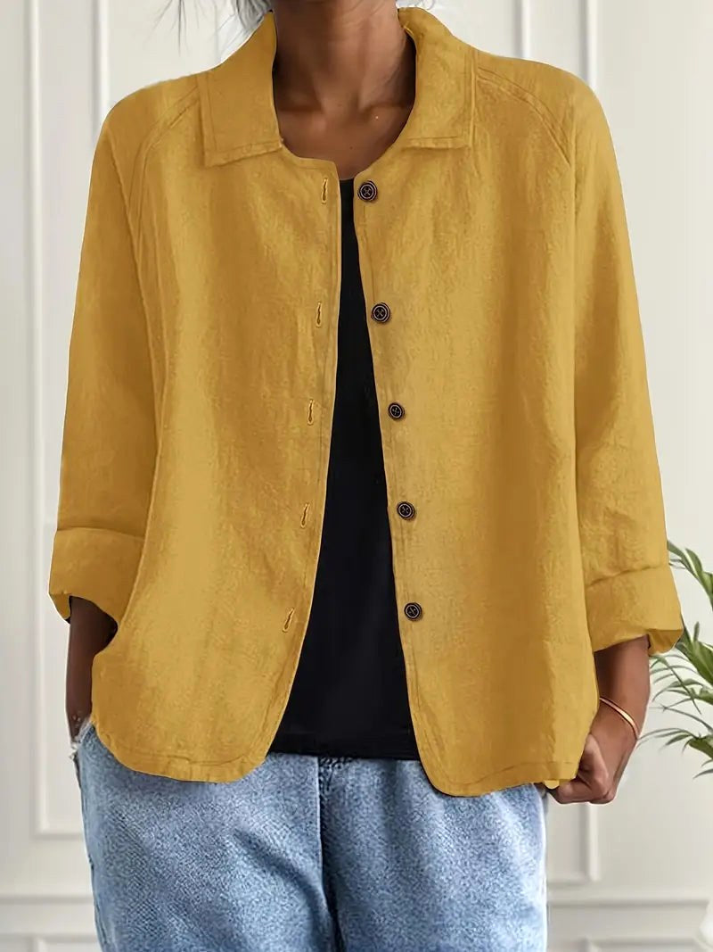 Zeffirine™ | Button-Front Blouse