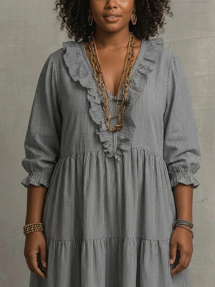 Elowen | Bohemian Long-Sleeve Maxi Dress