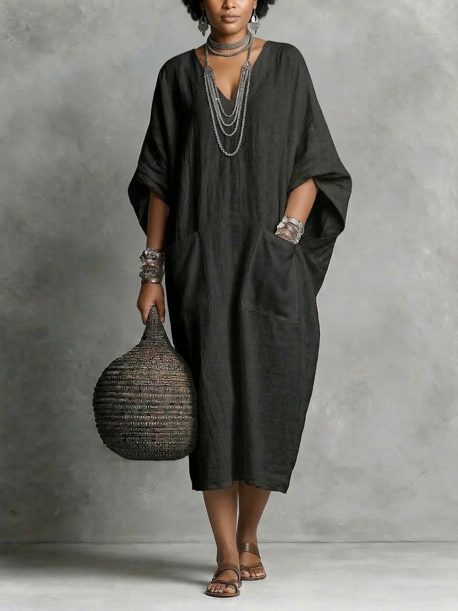 Kaia | Relaxed Maxi Caftan Dress