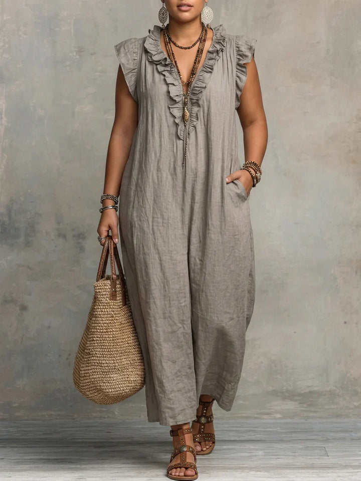 Sienna | Bohemian Maxi Dress with Ruffles
