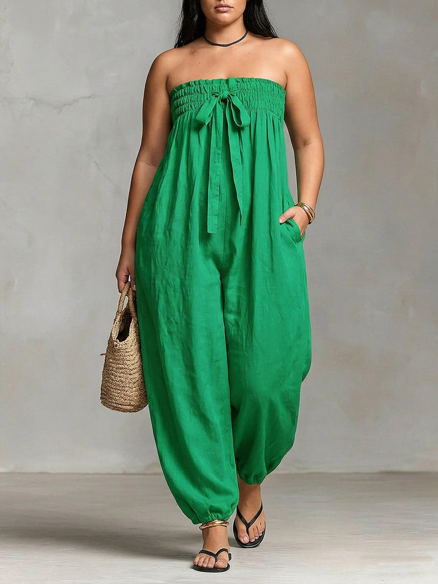 Nova | Strapless Fluid Maxi Dress