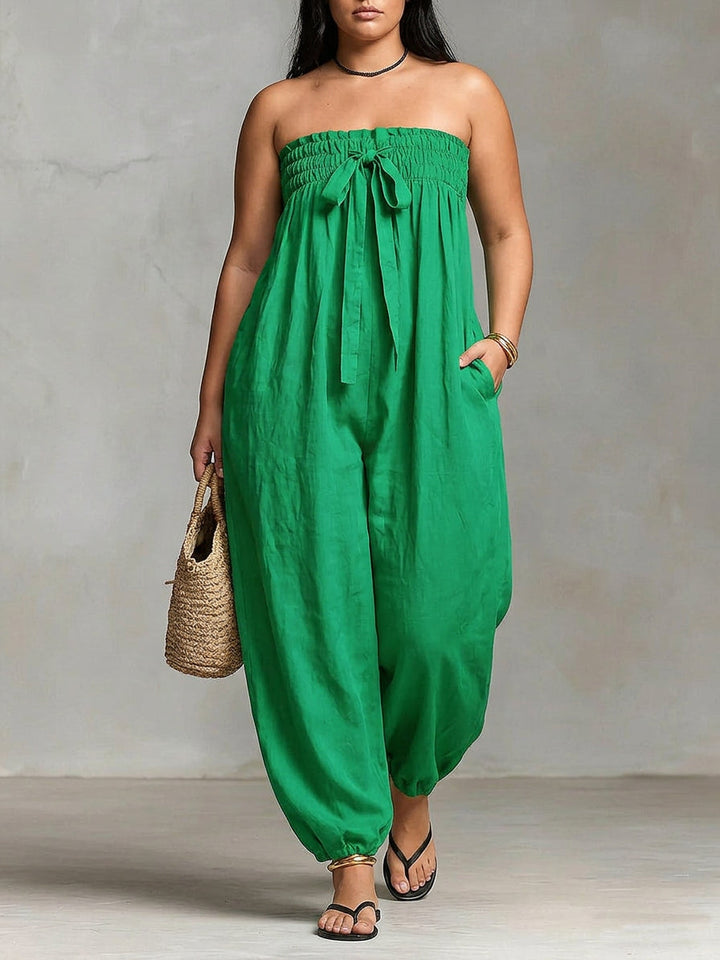 Nova | Strapless Fluid Maxi Dress