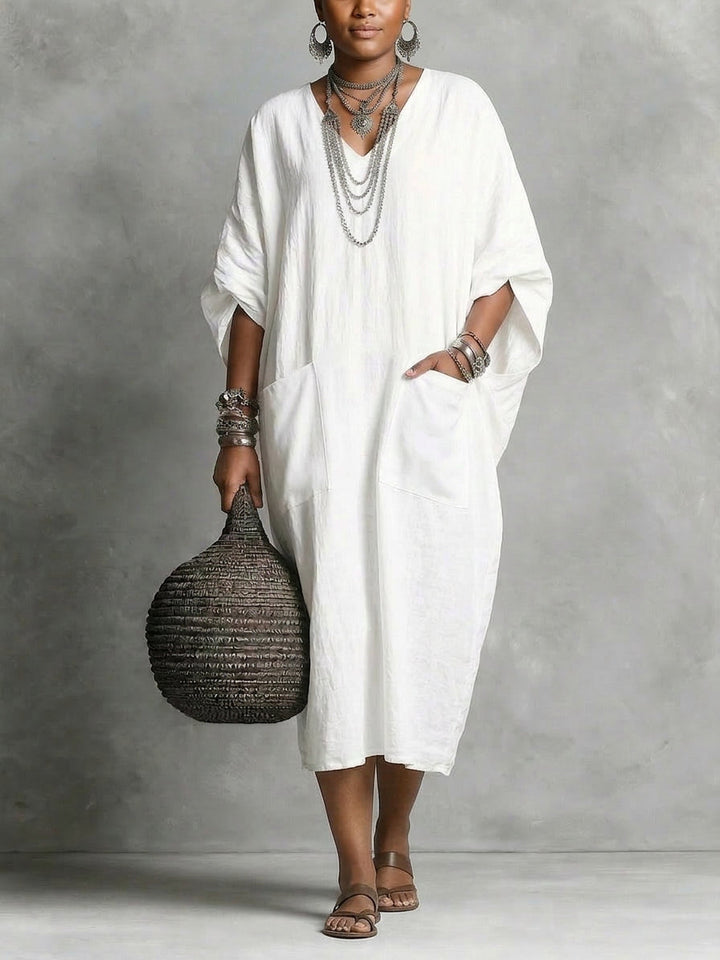 Kaia | Relaxed Maxi Caftan Dress