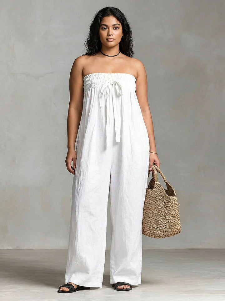 Nova | Strapless Fluid Maxi Dress