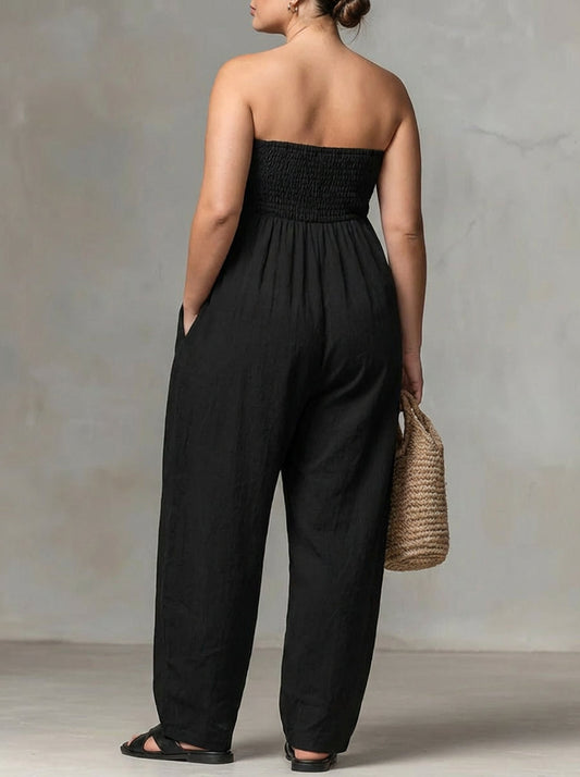 Nova | Strapless Fluid Maxi Dress