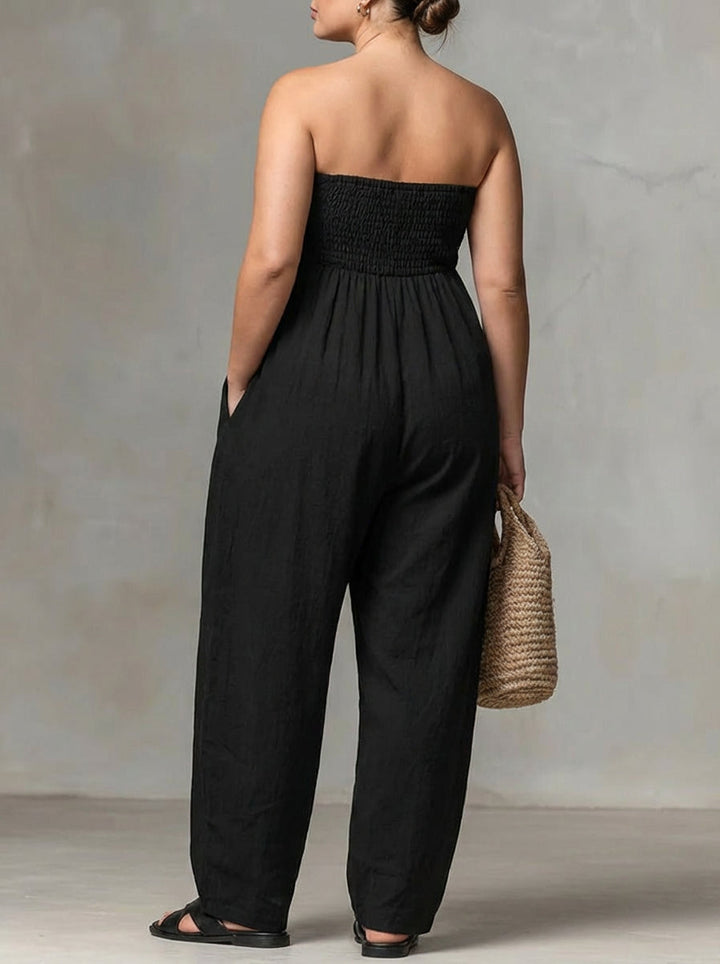 Nova | Strapless Fluid Maxi Dress