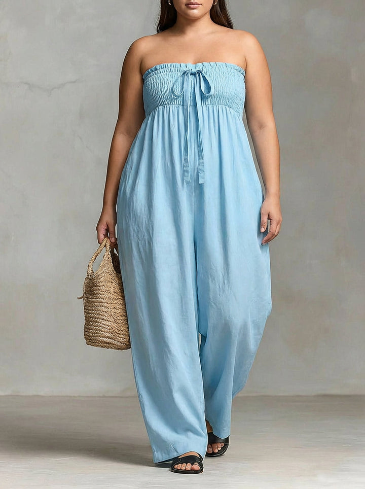Nova | Strapless Fluid Maxi Dress