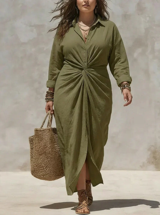 Aria | Knotted Maxi Dress