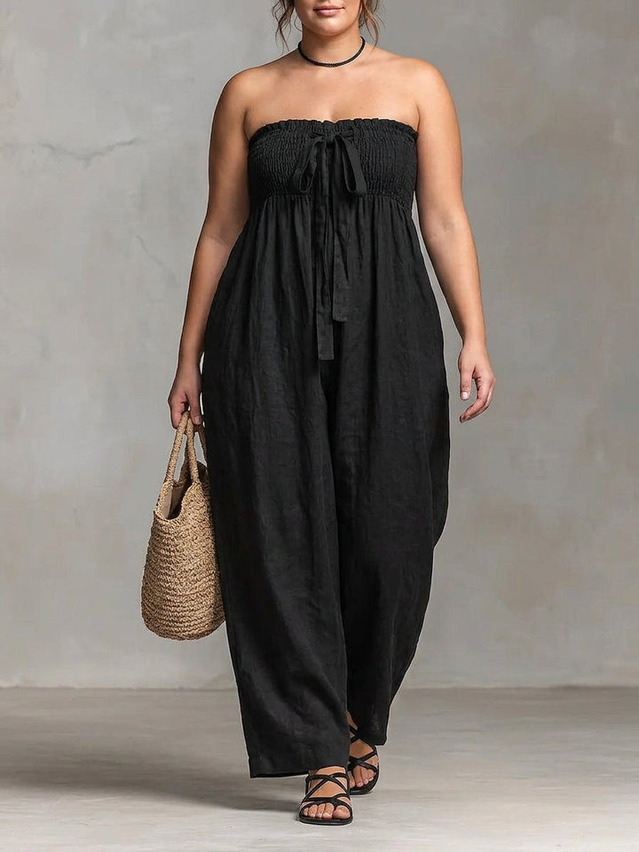 Nova | Strapless Fluid Maxi Dress