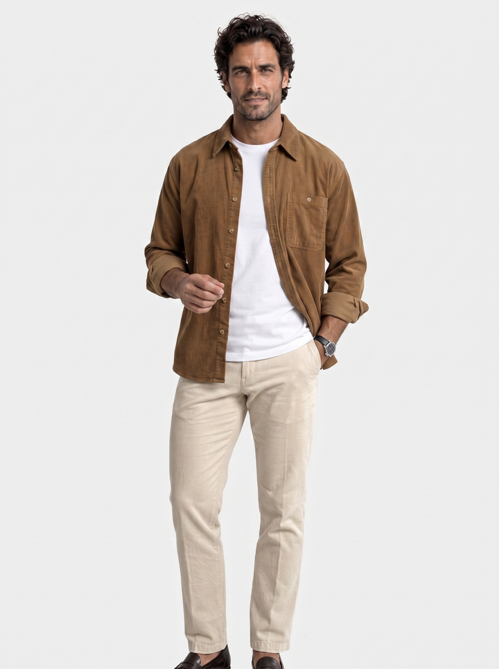 Casual Corduroy Shirt